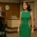 Mary Tyler Moore Green Dress