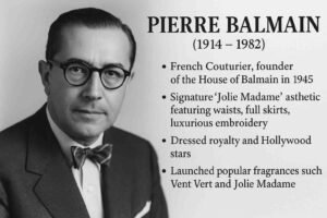 Pierre Balmain: History, Style, Legacy and Luxury Fashion Explained
