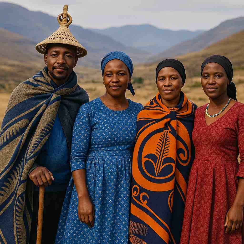 Complete Guide To Lesotho Clothing Basotho Blankets Mokorotlo Hat And 