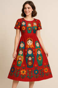 Matryoshka Dress