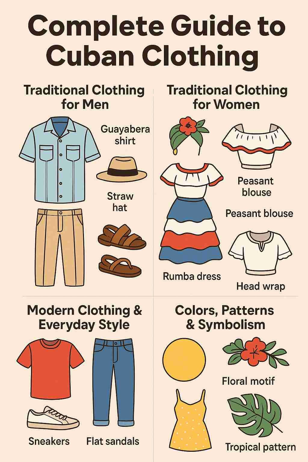 Complete Guide to Cuban Clothing