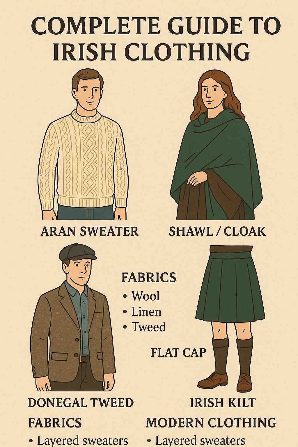 Complete Guide to Irish Clothing