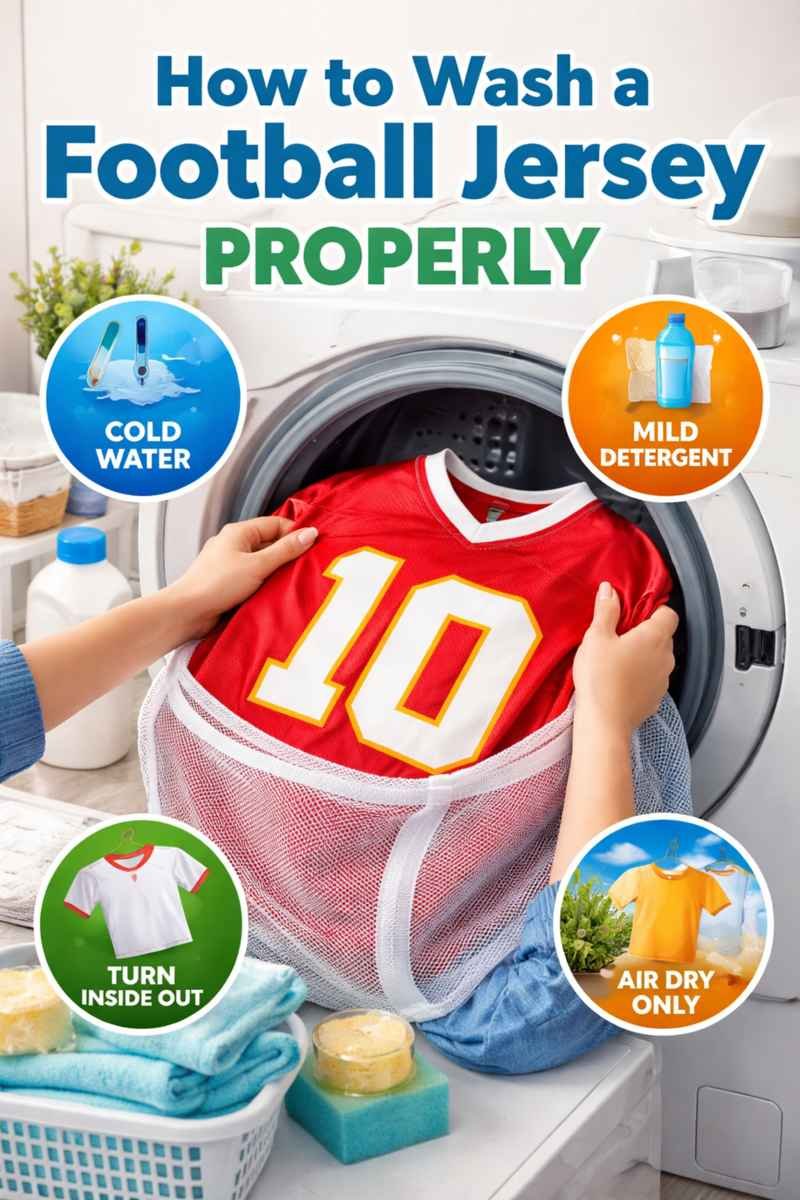 How to Wash a Football Jersey