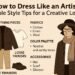 How to Dress Like an Artist