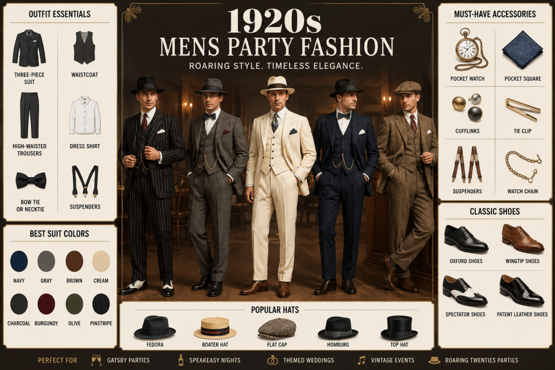 1920 Mens Party Fashion